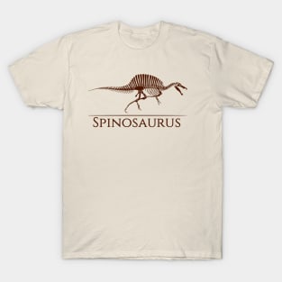 Spinosaurus Skeleton T-Shirt